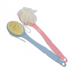 Щітка банна пластикова ручка мяка  1шт арт.1064-07