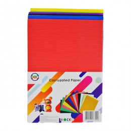 Фоаміран набір .А4 1,5мм10л/мікс з глітером,на клейкій основі