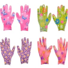 Рукавиці господарчі прогумовані з малюнком *12
