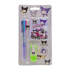 Набір канцелярський 4 предмета  мікс  Е-006,