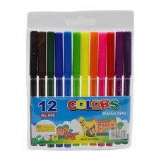 Фломастери 12 кол. в блістері   панда  858-12  31Х13-10