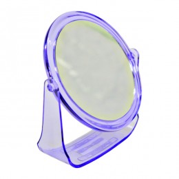 Дзеркало Кругле 12см пласт.підставка двохстороннє