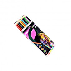 Олівці кольорові BRIGHT 12 кол. (арт.21927-712)