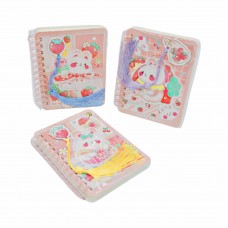 Блокнот LANMIER 80арк на спіралі арт.DS-1166/1167/1169 *16