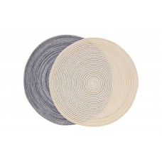Килимок сервірувальний Плетений Круглий 38см 1шт Мікс