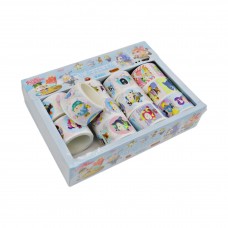 Наліпки декоративні Набір в рулоні 12шт арт.Q/ZTT01-2016