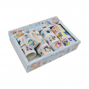 Наліпки декоративні Набір в рулоні 12шт арт.Q/ZTT01-2016