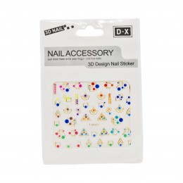 Декор д/нігтів Nailaccessory Наклейки D-X TJA018