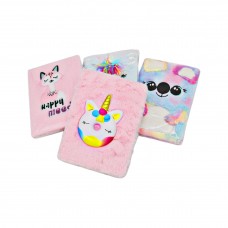 Блокнот А5 Хутряний Дитячий Мікс арт.A5-1/2/5/6/7