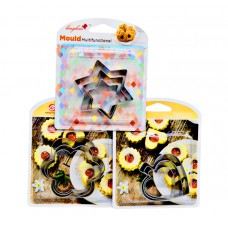 Форма д/печива металева 3шт МІКС