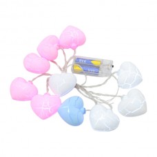 Гірлянда Серце/Кульки 2м 10ламп на батарейках
