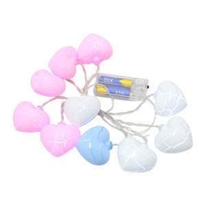 Гірлянда Серце/Кульки 2м 10ламп на батарейках