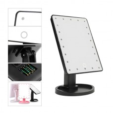 Дзеркало д/макіяжу LED підсвітка 3 режими на підставці