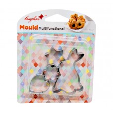 Форма д/печива 4шт металева