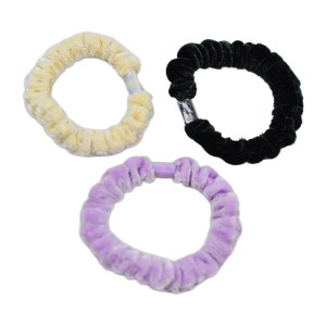 Резинка д/волосся Велюр кольорова *6