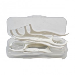 Зубна нитка на палочкці Dental Floss 10шт прям.упак. арт.YMF589