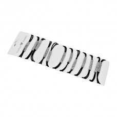 Резинка д/волосся Fashion Jewerly чорна з стразами *12