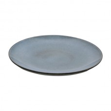 Тарілка 27см керамічна Сервірувальна 1шт Блакитна  арт.HZ12-1