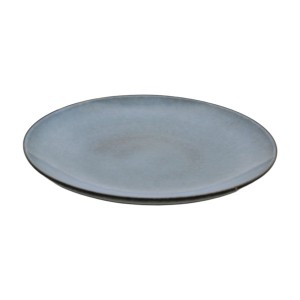 Тарілка 27см керамічна Сервірувальна 1шт Блакитна  арт.HZ12-1