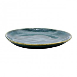 Тарілка 28см керамічна Сервірувальна 1шт Сіра арт.HZ1-1