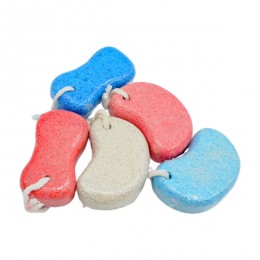 Пемза д/ніг натуральна 1шт з шнурком Мікс *12