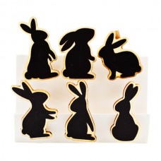 Набір прищіпок декоративних Котики 6 шт