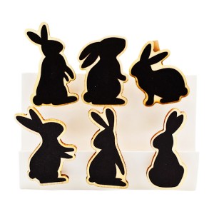 Набір прищіпок декоративних Котики 6 шт