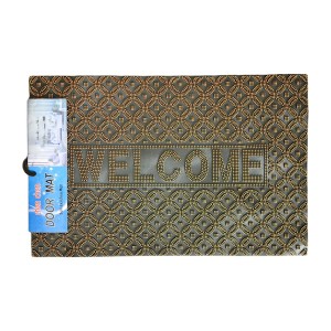 Килим придверний 40*60см брудозахисний з бортом на гумовій основі Мікс