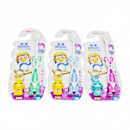 Зубна щітка BESOM 1шт Дитяча з брелком №2019 *12