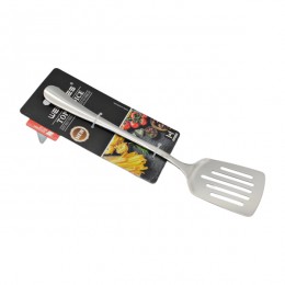 Лопатка кухонна WELLMES металева з прорізами 1шт арт.BL0385