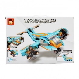 Конструктор  Dinamic Super Plane 261+ дет. д/дітей 6+ 0