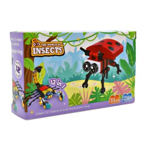Конструктор  The World of Insects №1-12 6+ 1шт