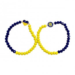 Браслет Патріотичний 1шт з намистин *12