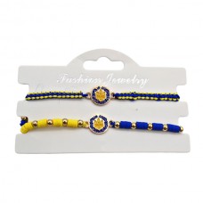 Браслет Fashion Jewelry Патріотичний 2шт *12