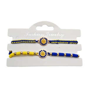 Браслет Fashion Jewelry Патріотичний 2шт *12