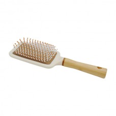 Розчіска Масажка LiangLiang Salon прямокутна широка деревяна ручка