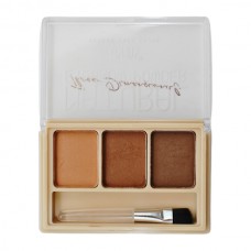 Тіні д/брів USHAS Natural 3-кольори з кісточкою арт.ES4215 *24