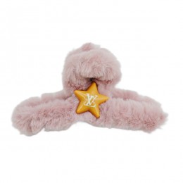 Краб д/волосся 1шт Хутряний стильний Мікс