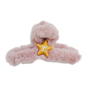 Краб д/волосся 1шт Хутряний стильний Мікс