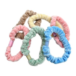 Резинка д/волосся 1шт Кольорова Жатка Мікс