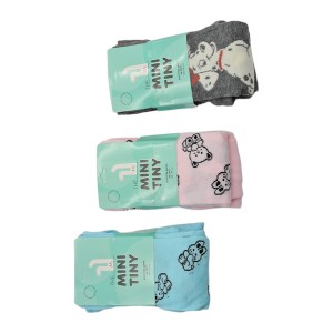 Колготи дитячі MINI TINY Принт мікс  р.128-134