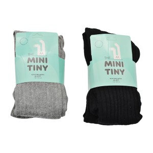 Колготи дитячі MINI TINY рубчик мікс р.140-146