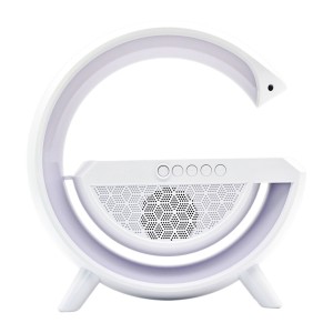 Колонка Лампа-Нічник 3в1 Bluetooth Бездротова зарядка арт.BT-2301
