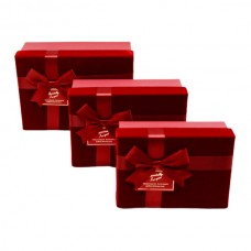 Коробка подар. Набір 3шт Бант Specially for you з оксамитом арт.9301-210