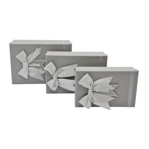 Коробка подар. Набір 3шт Бант 