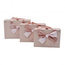 Коробка подар. Набір 3шт Бант з ручками арт.96331-1