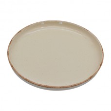 Тарілка керамічна десертна 19,5см Бежева