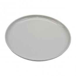Тарілка керамічна обідня 27см Сіра