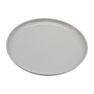 Тарілка керамічна обідня 27см Сіра