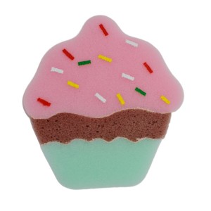 *Мочалка Банна 1шт Фрукти/Кекс Мікс